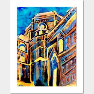 Inverted Duomo, because Colors. Posters and Art